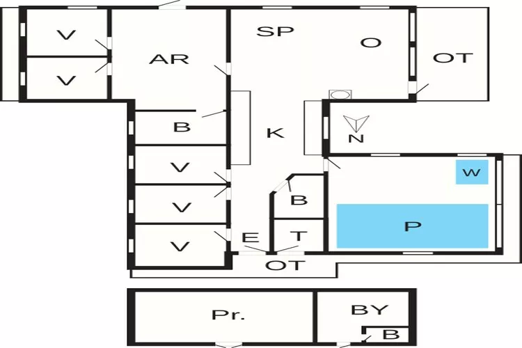 Retraite de luxe avec piscine -- By Traum Ferienwohnungen-Plan