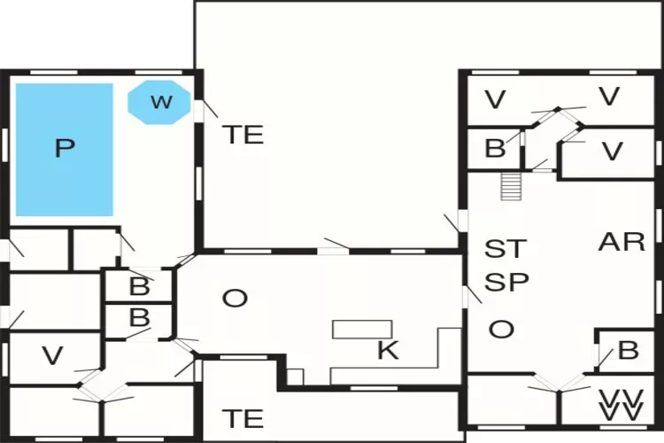 Luxury Retreat with Pool - By Traum Ferienwohnungen-Floor plan