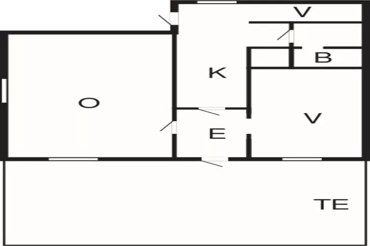 4 person holiday home in UGGLARP-Floor plan