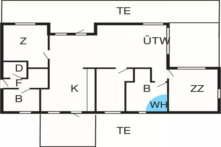 8 Personen Ferienhaus in Læsø-By Traum-Grundriss