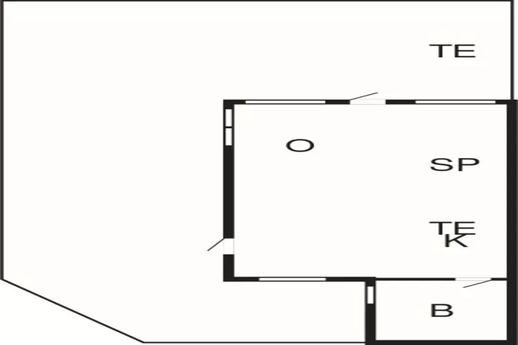 2 Personen Ferienhaus in Bogense-By Traum-Grundriss