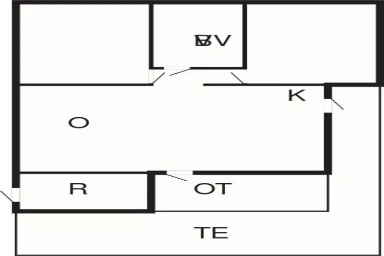 Modernes Heim beim Vadehavet -- By Traum Ferienwohnungen-Grundriss