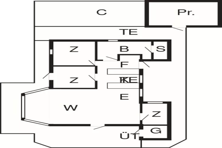 7 person holiday home in Hjørring-By Traum-Floor plan