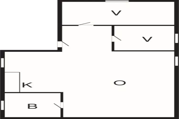 Maison de vacances pour 4 a Skjern-By Traum-Plan