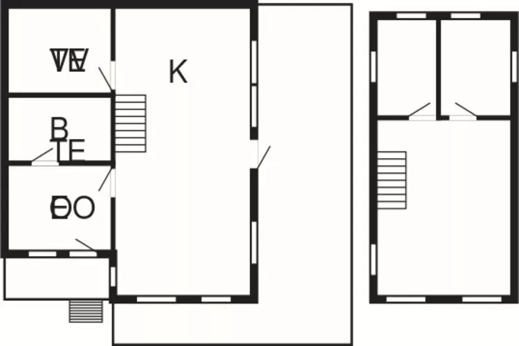 6 person holiday home in Nord-Lenangen-Floor plan