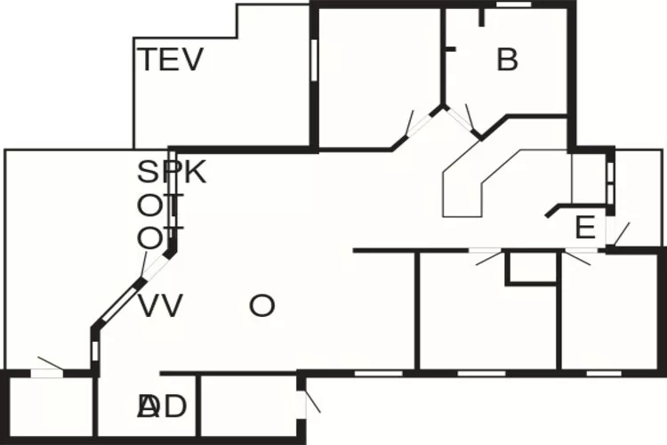 6 person holiday home in Nakskov-By Traum-Floor plan
