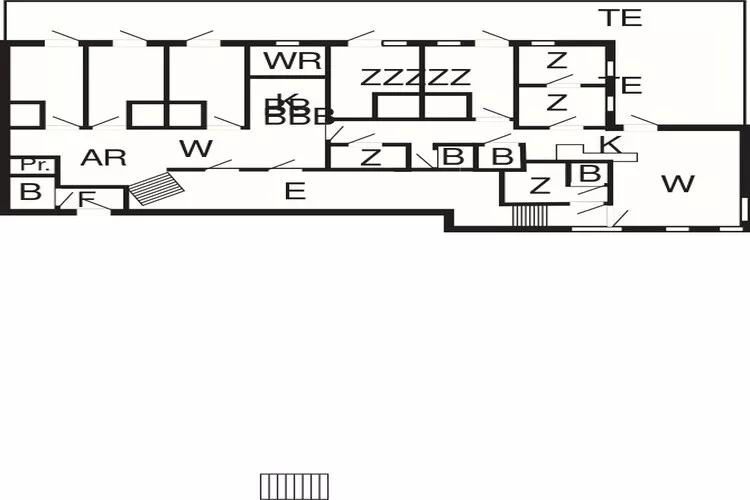 Maison de vacances pour 30 a Ebeltoft-By Traum-Plan d'étage