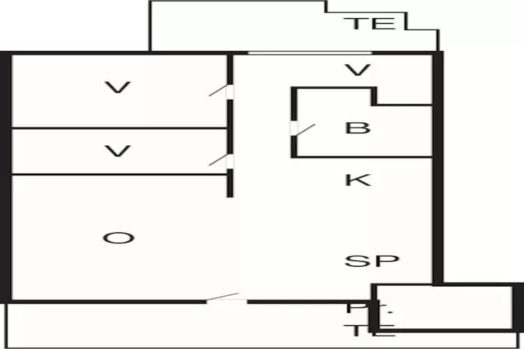 6 Personen Ferienhaus in Ebeltoft-By Traum-Grundriss