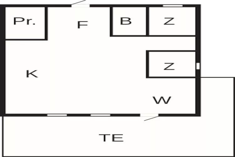 Comfortable Cottage with Large Grounds - By Traum Ferienwohnungen-Floor plan