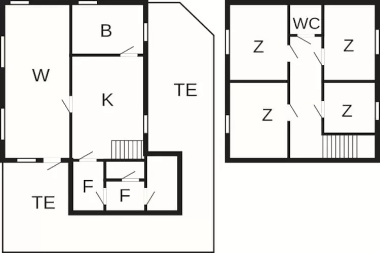 8 person holiday home in Arnøyhamn-Floor plan