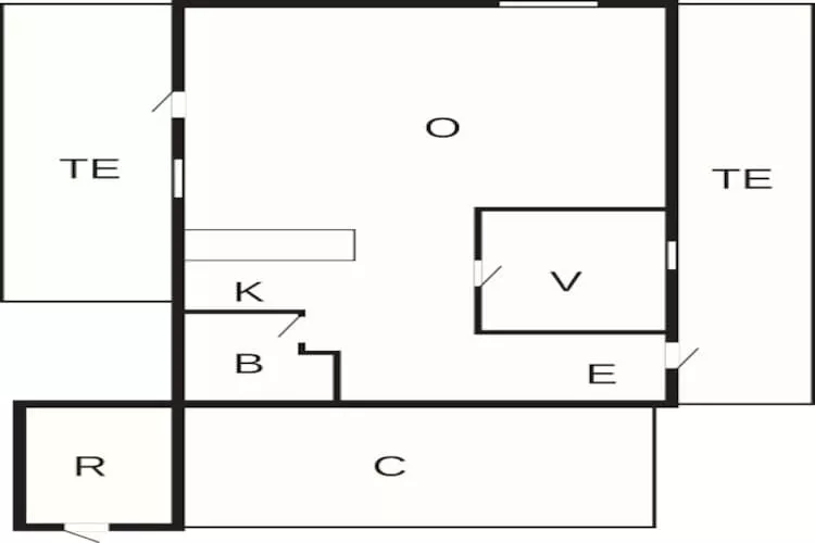 4 Personen Ferienhaus in Augustenborg-By Traum-Grundriss