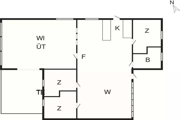 Tranquil Beach Retreat - By Traum Ferienwohnungen-Floor plan
