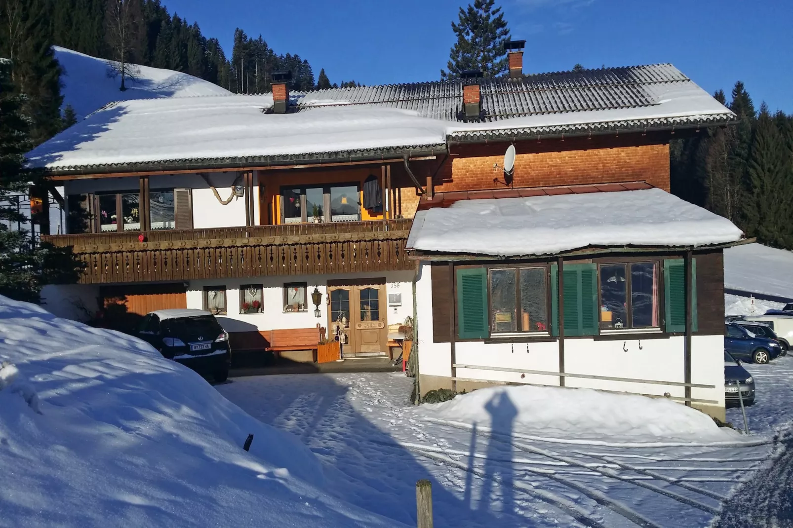 Spielmoos-Exterior in winter