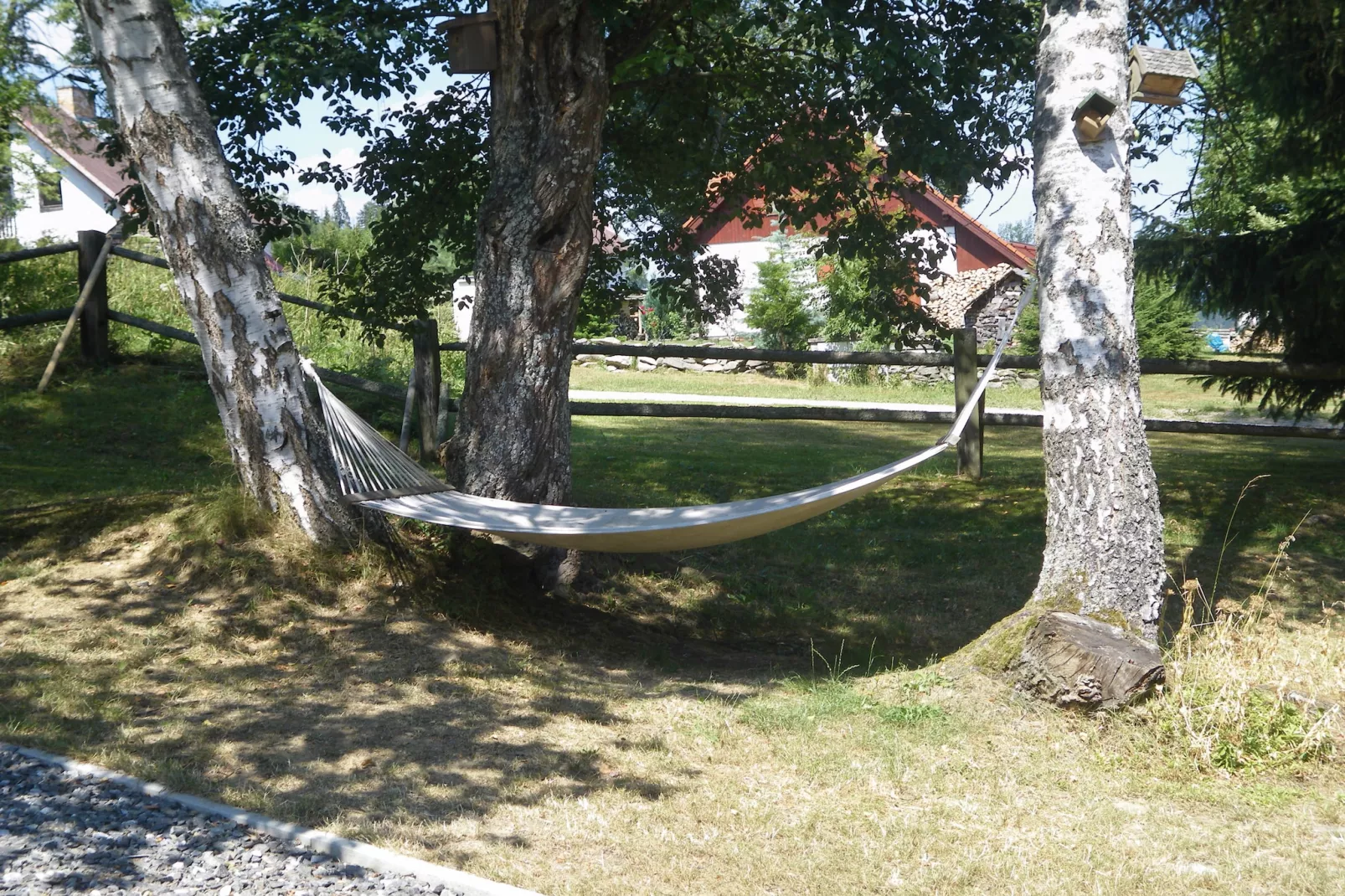 Lipno-Gardens in summer