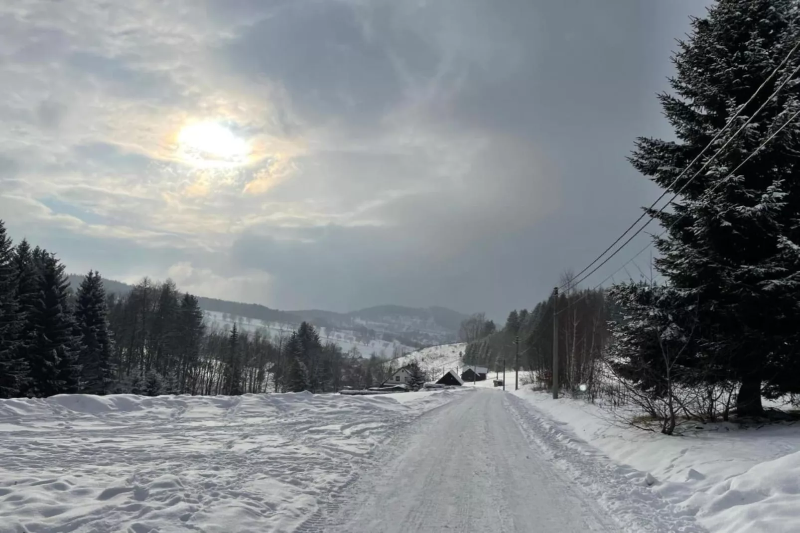 Rokytno-Gebiet Winter 20 km