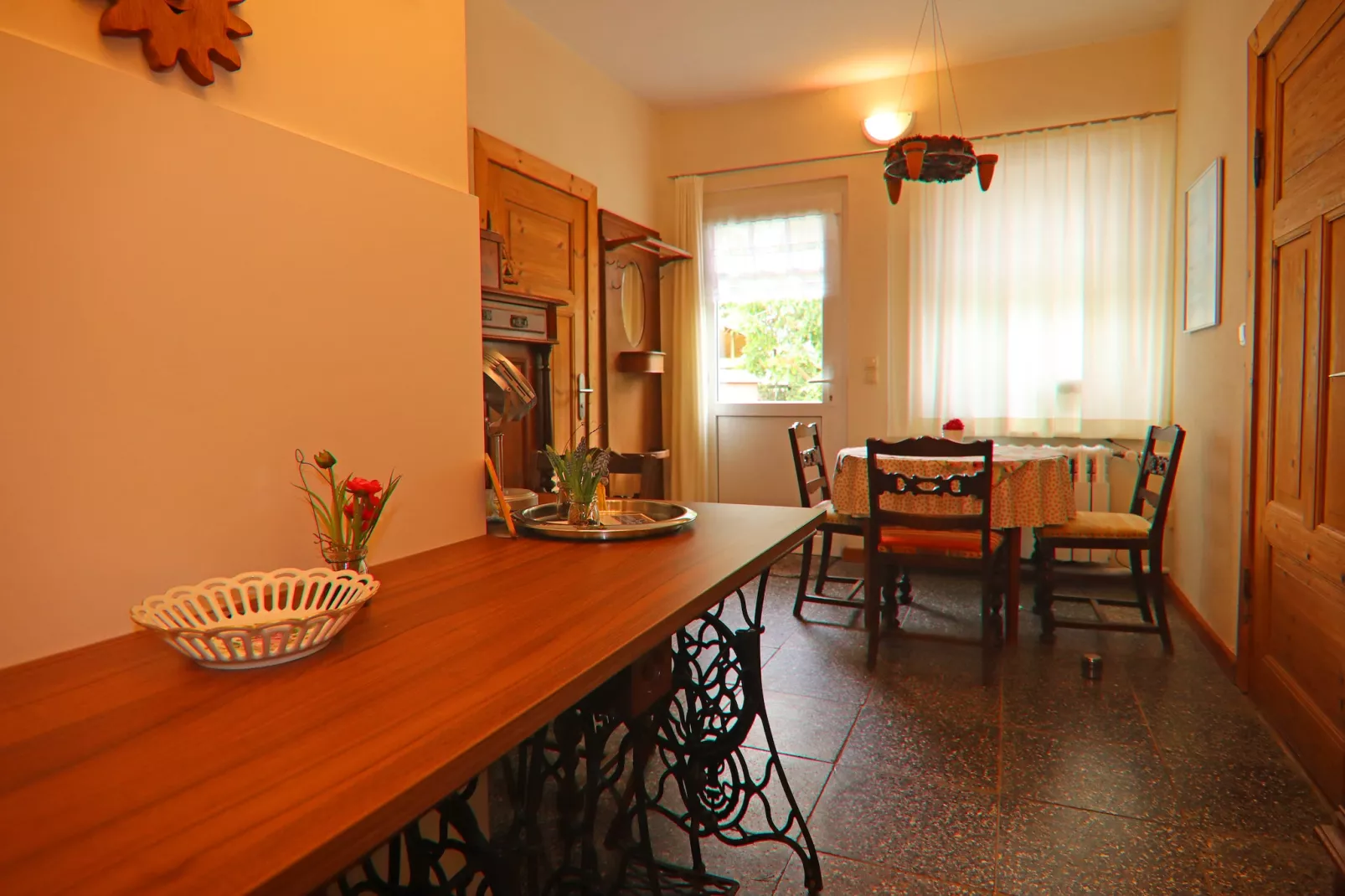 Romantische Ferienwohnung an der Ostsee mit Garten-Salle à manger