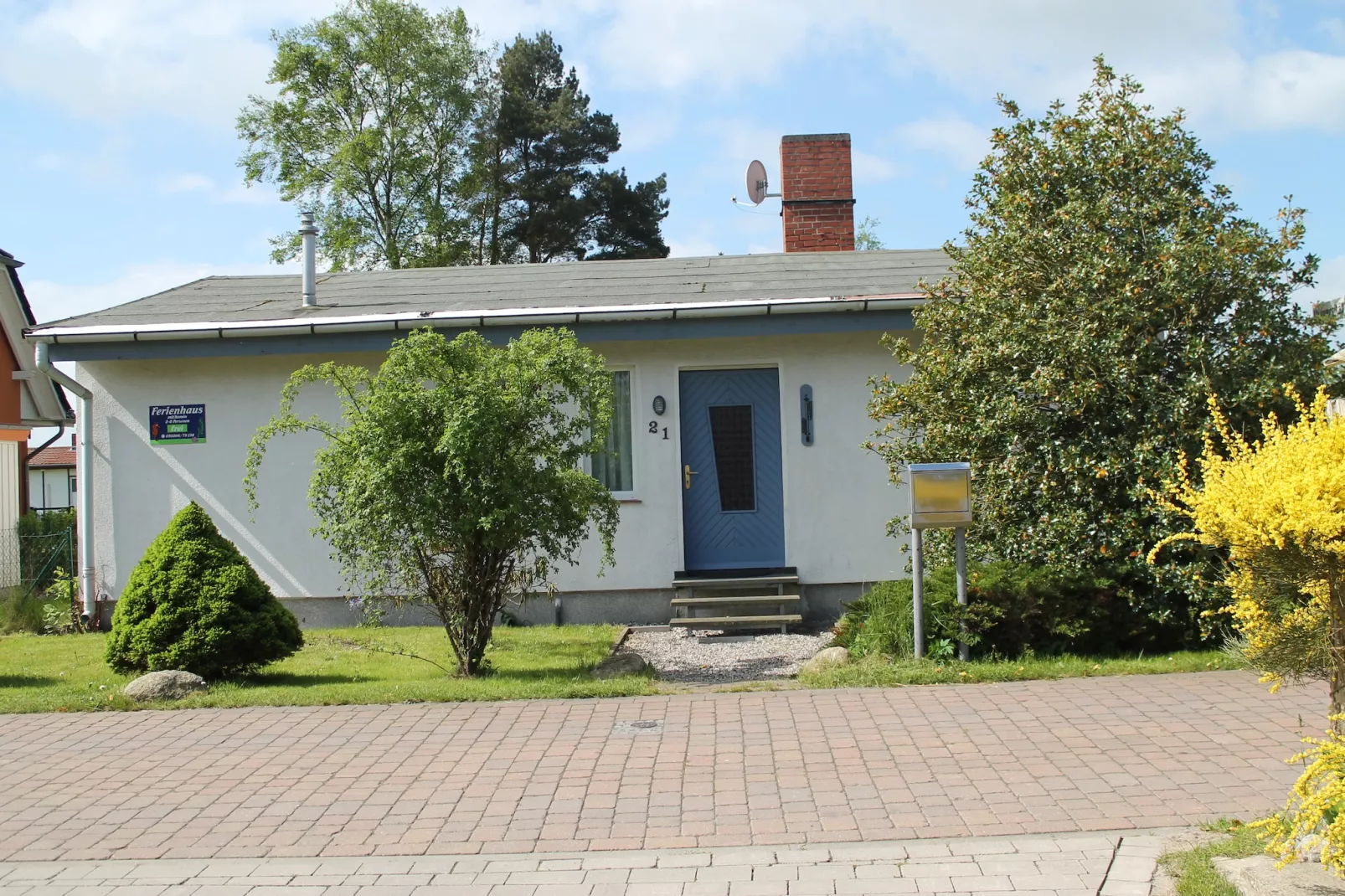 Das DarßHaus mit Kamin und Garten-Extérieur été