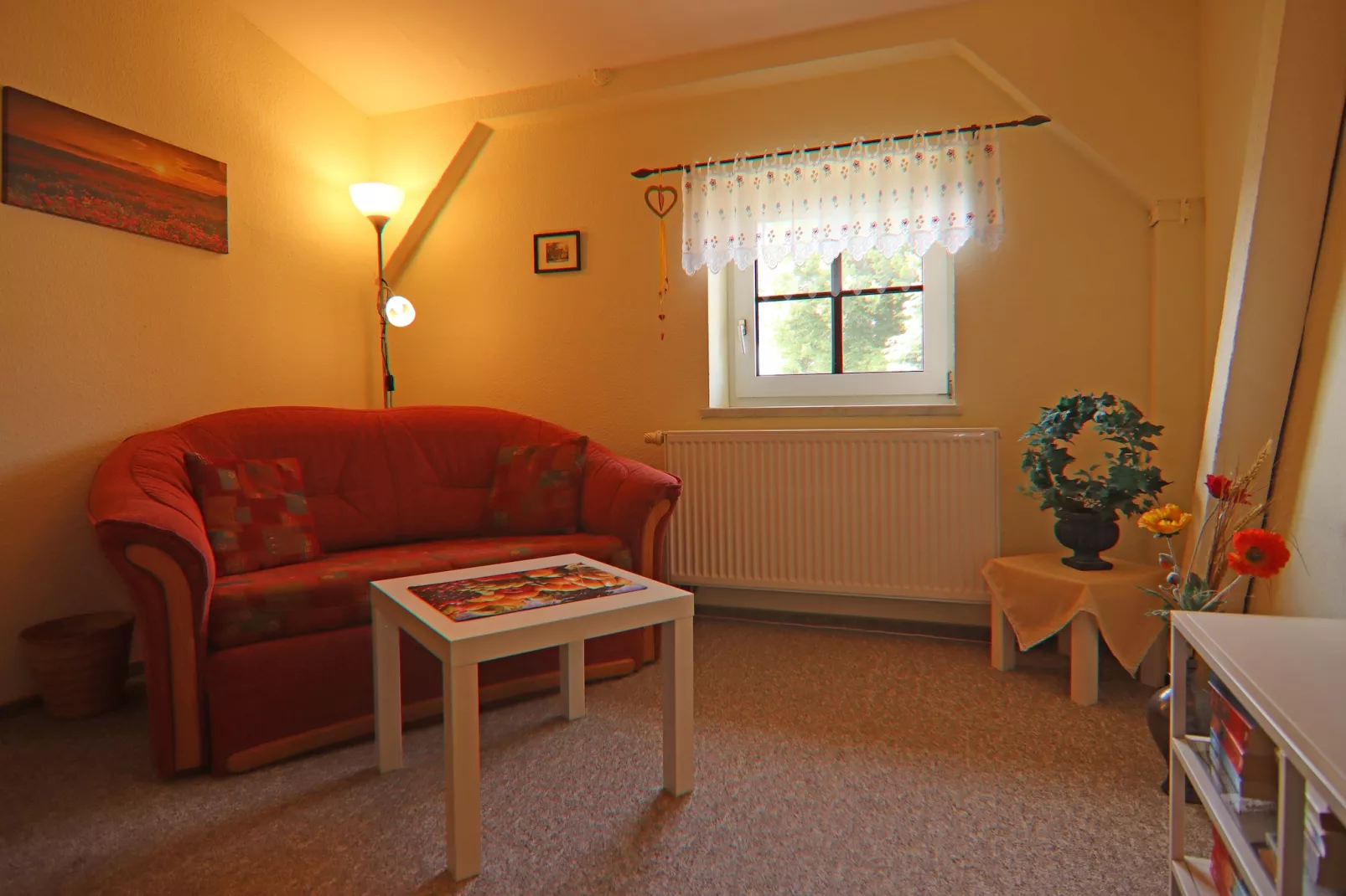 Altes Bauernhaus / Hofblick-Salon