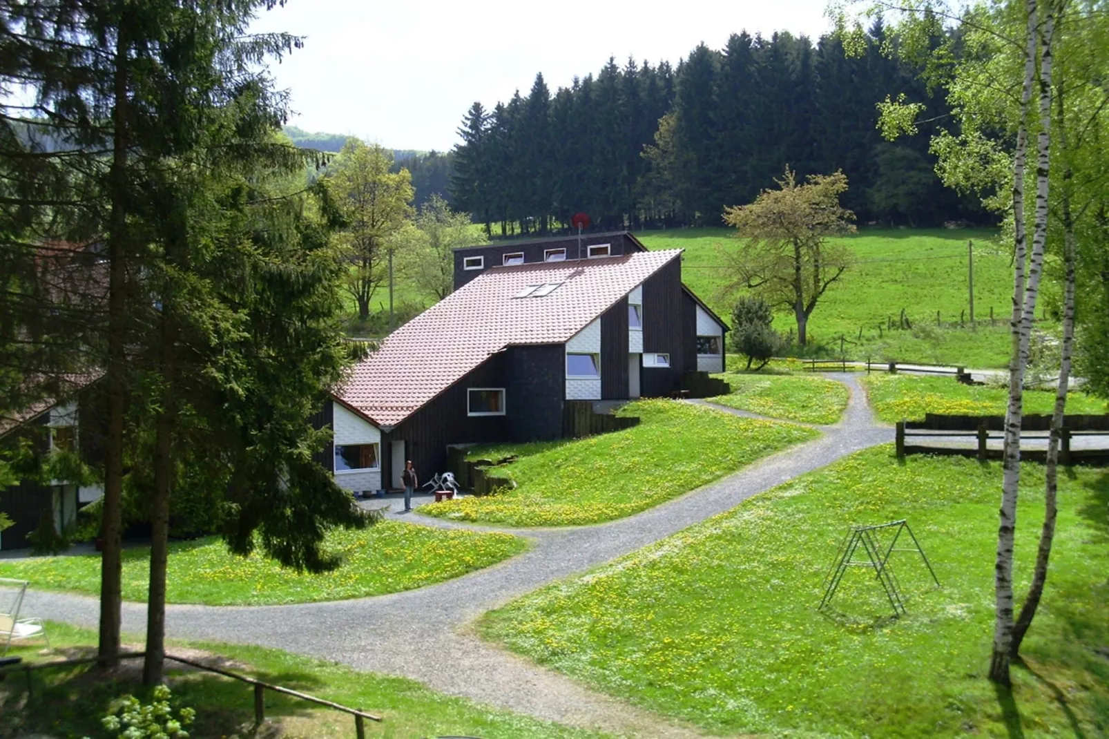 Fuchsbau-Außenbereich Sommer