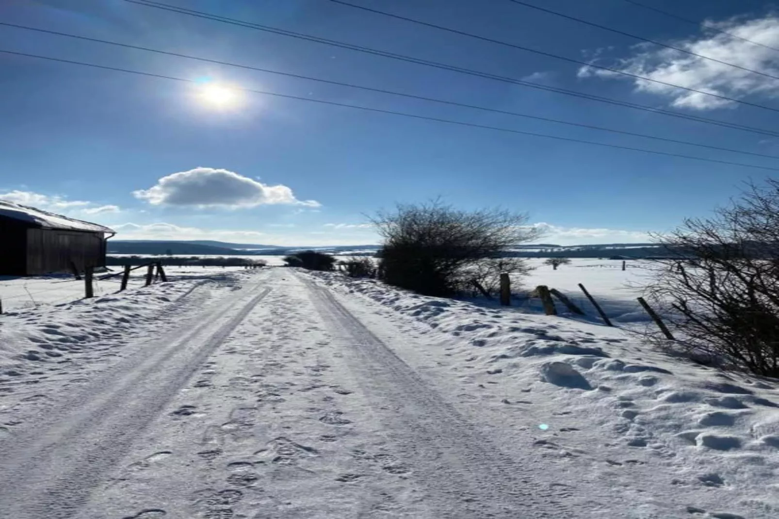 Deifeld-Area within 5km in winter