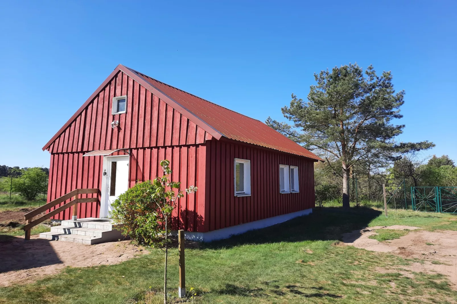 Bungalow 4 Rheinsberg-Extérieur été