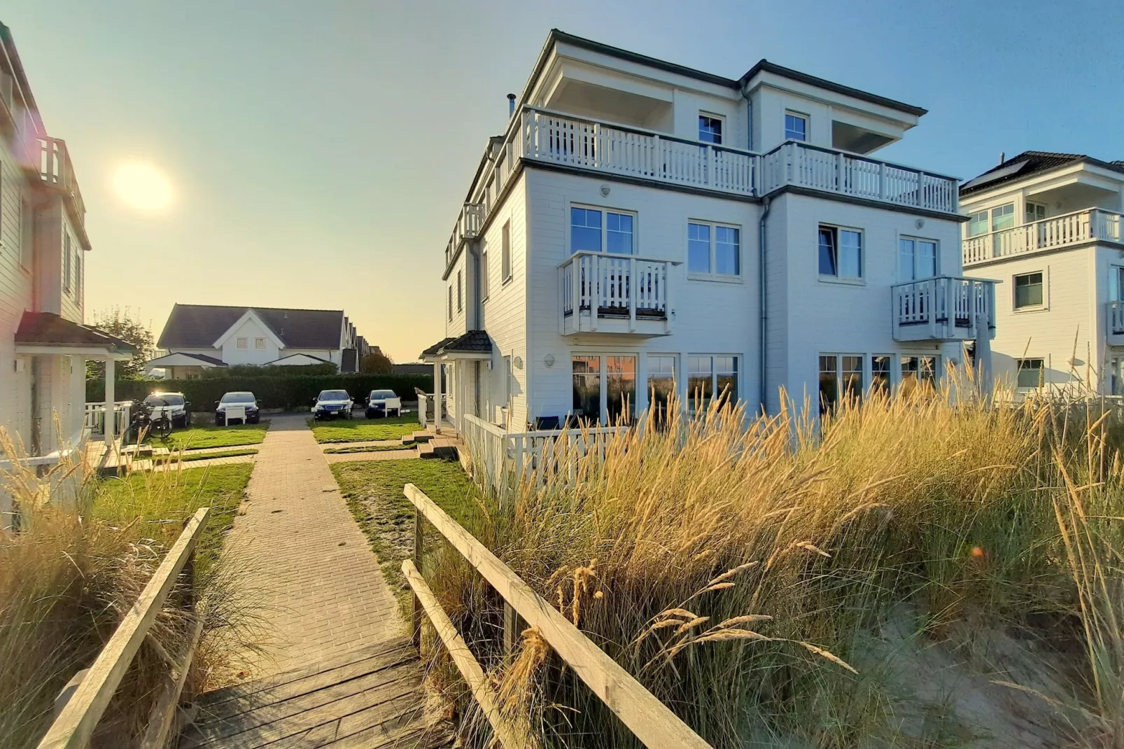 Doppelhaushälfte Olpenitz-Villa Libelle 93 qm 5-6 Pers-Extérieur été