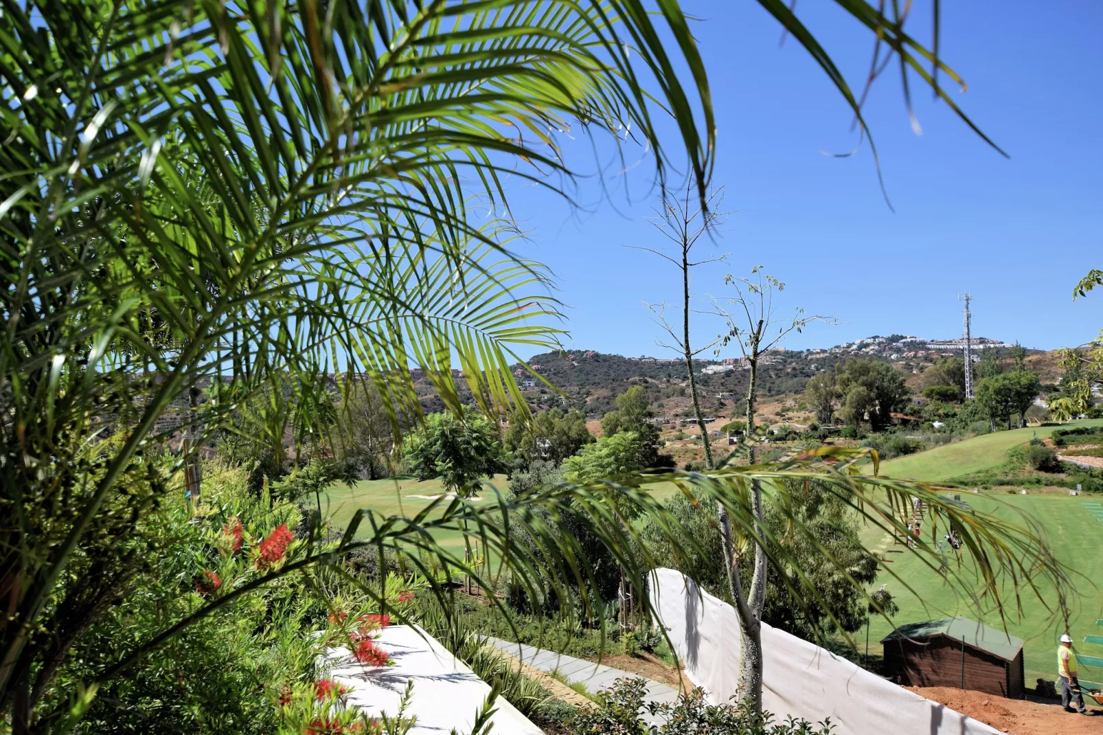 Miraval-Gardens in summer