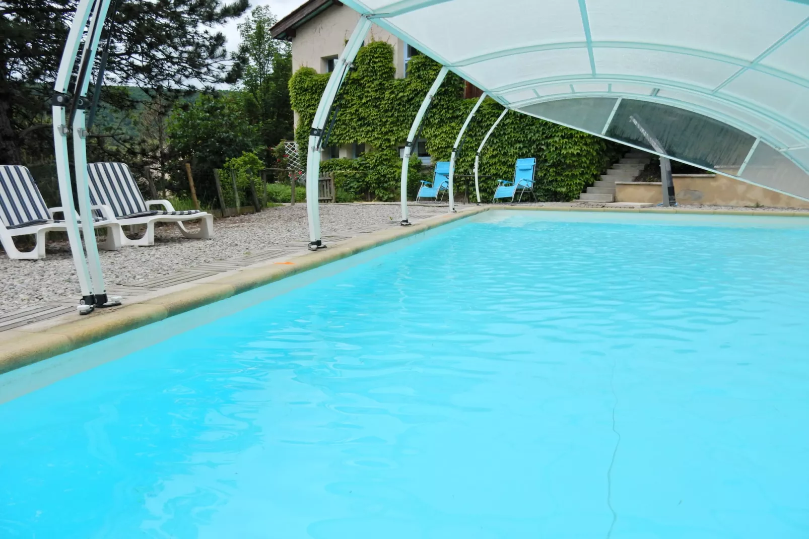 Maison de vacances - MARIGNAC-EN-DIOIS-Schwimmbad