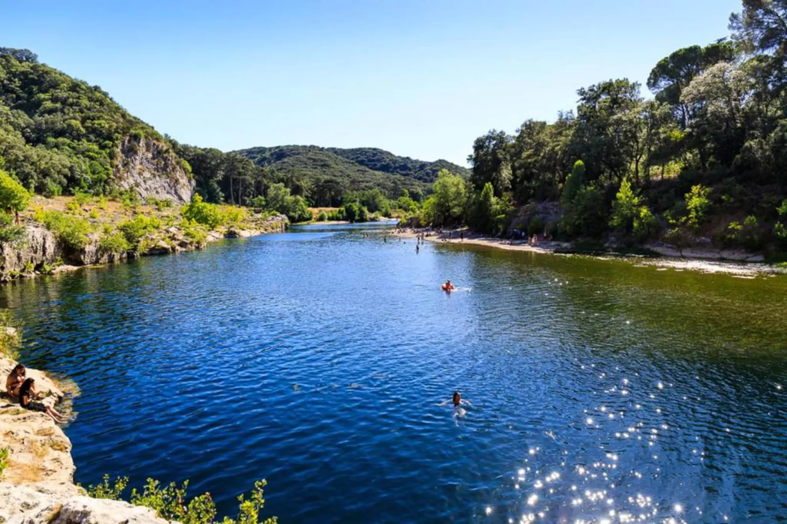 VILLA SAINTE EULALIE-Gebiete Sommer 20 km