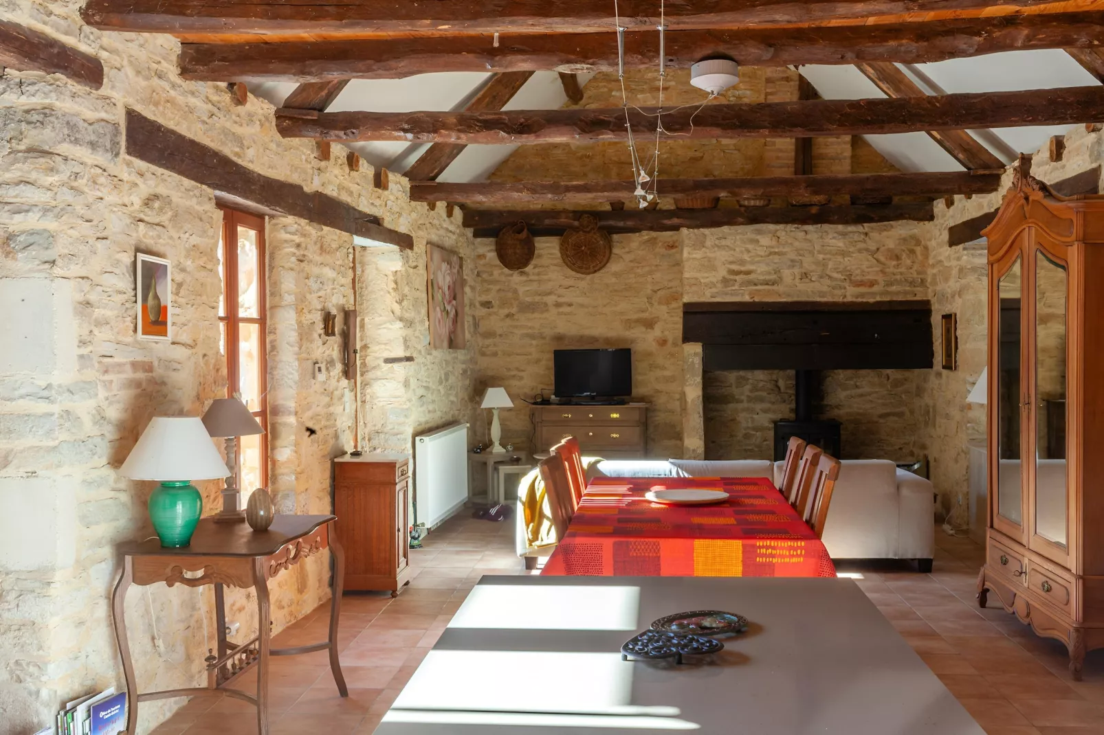 Maison Mayrac-Living room