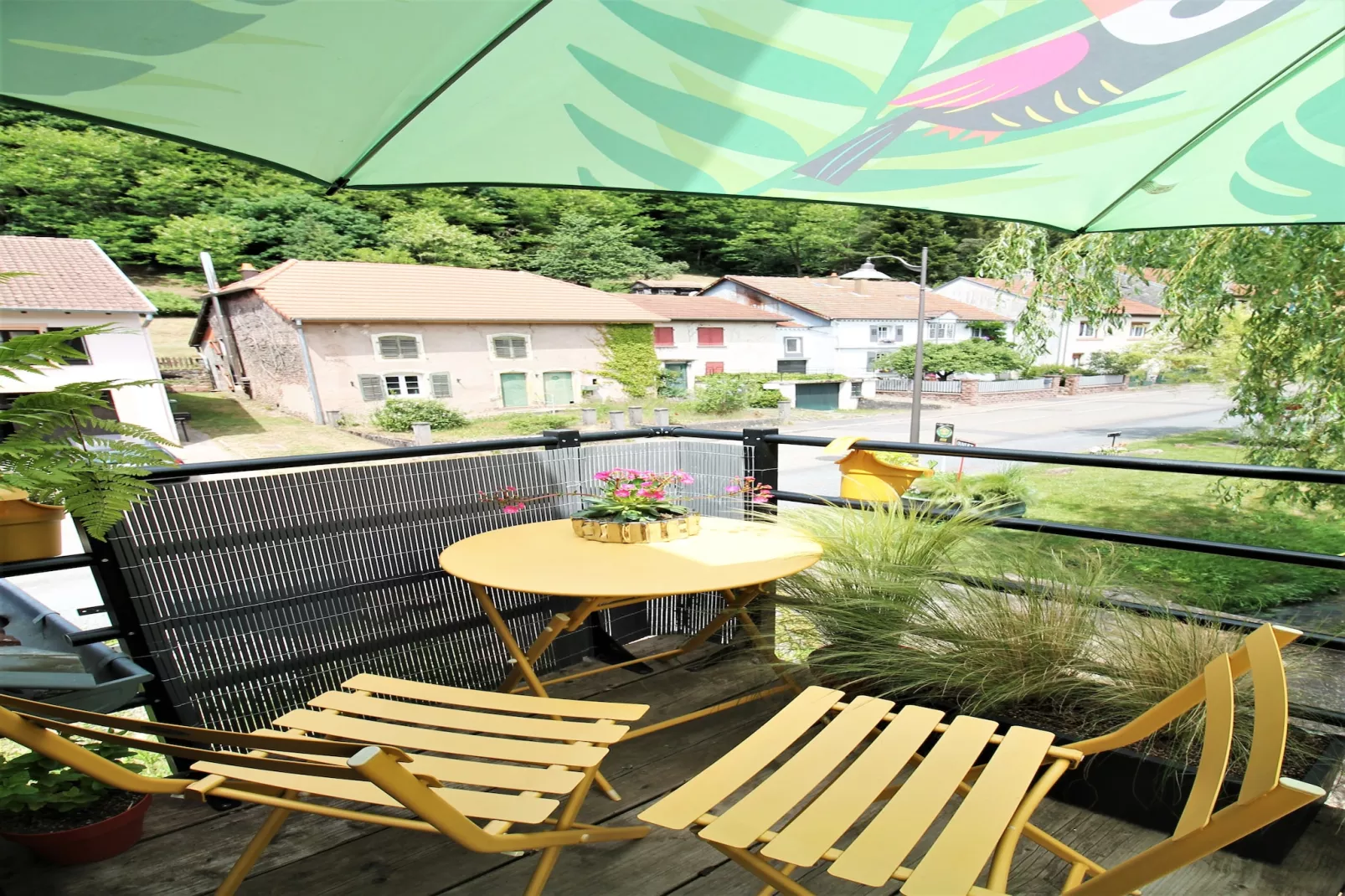Le Nid du Crâ-Terrasse / balcon