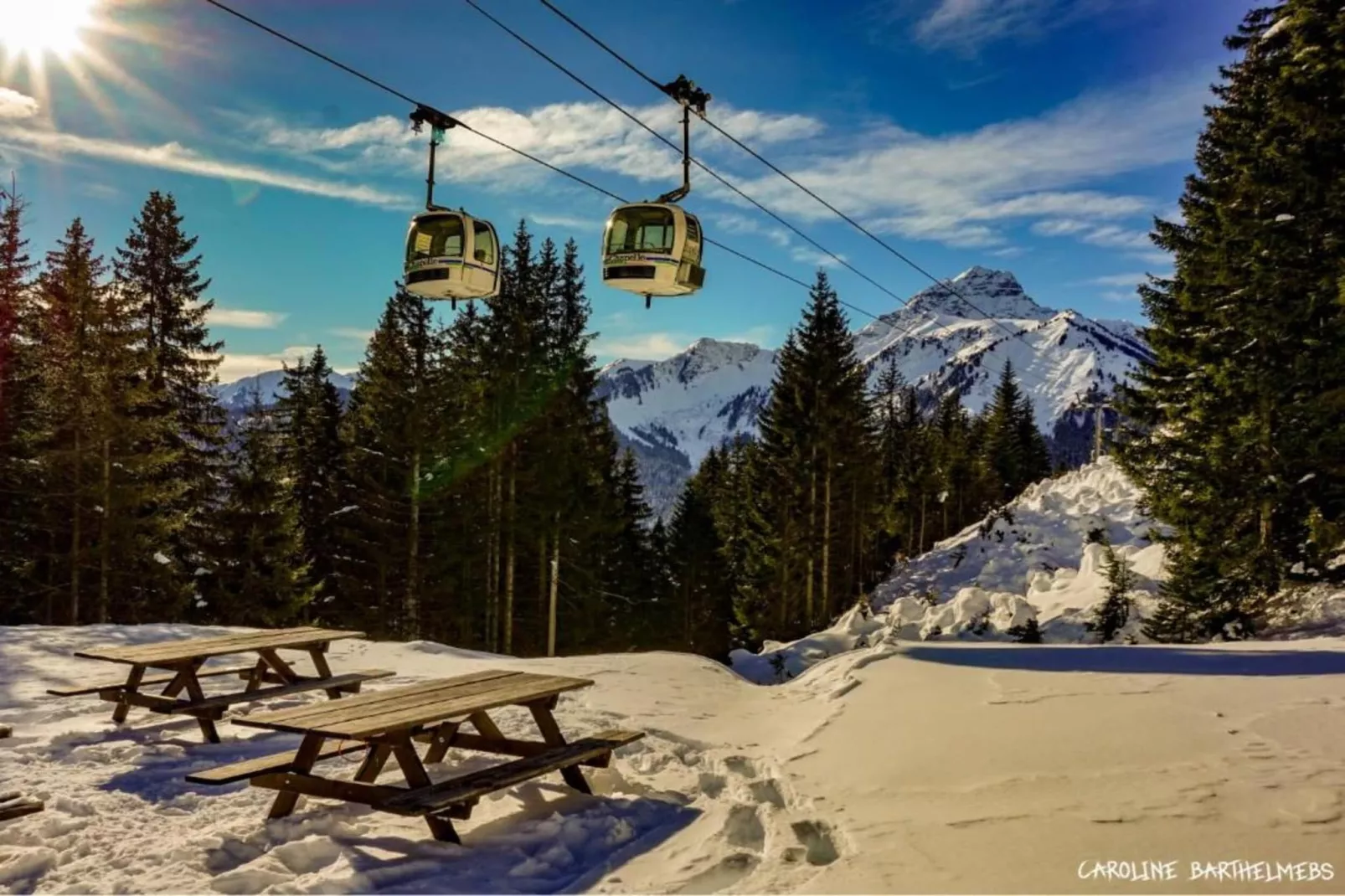 Chalet Montjoie-Gebiete Sommer 20 km