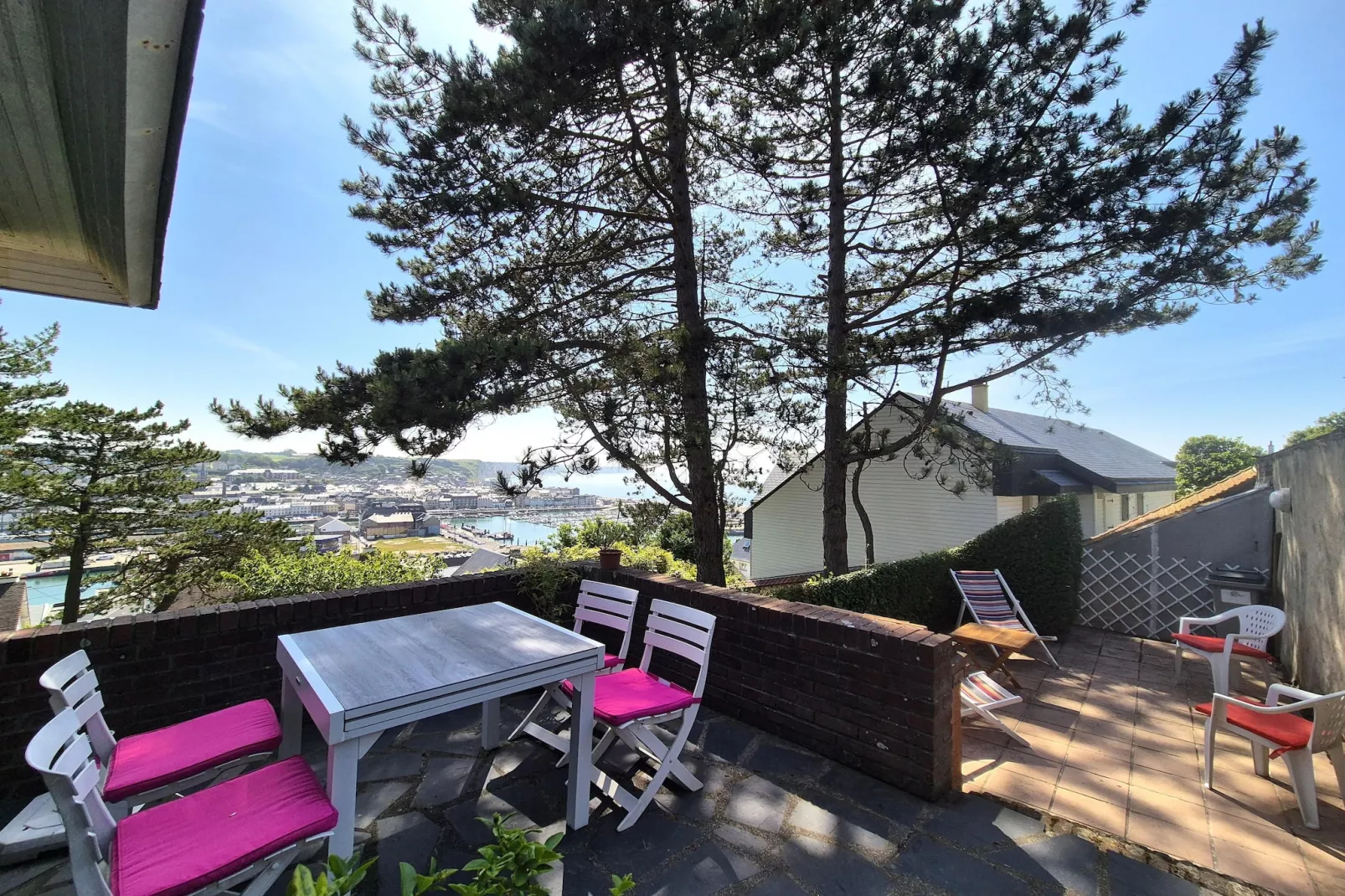 Holiday flat Fécamp-Terrace balcony