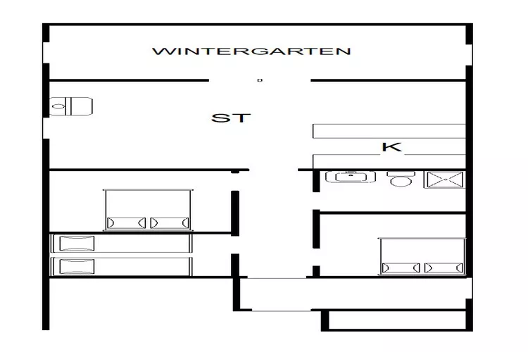 6 Personen Ferienhaus in Tarm-By Traum-Grundriss