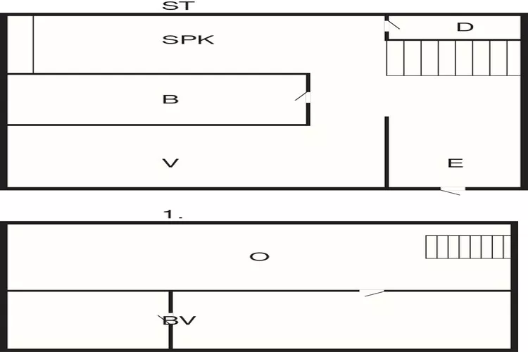 6 person holiday home in Højer-By Traum-Floor plan