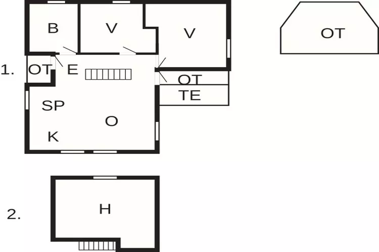 4 person holiday home in Oldedalen-By Traum-Floor plan