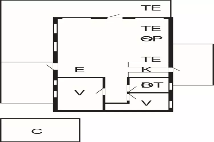 Maison de vacances pour 4 a Knebel-By Traum-Plan