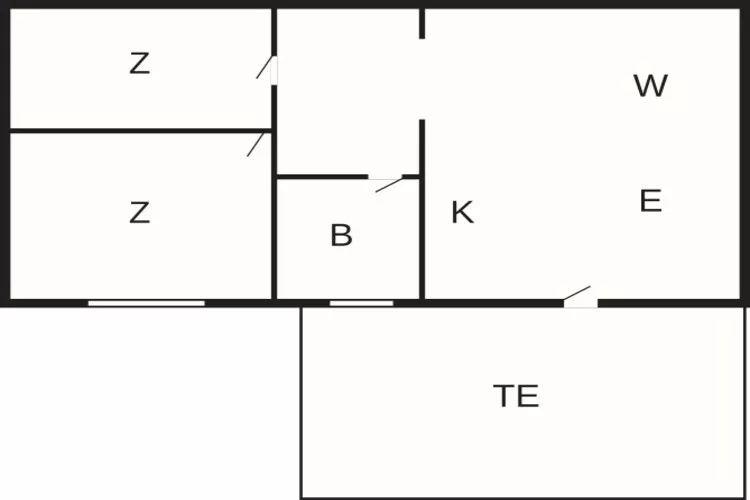 Maison de vacances pour 4 a HORN-By Traum-Plan