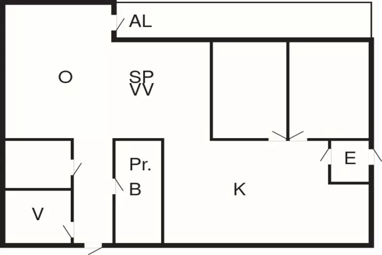5 person holiday home in GUSTAVSFORS-By Traum-Floor plan