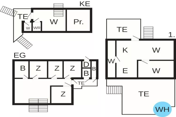 8 person holiday home in Søndeled-By Traum-Floor plan