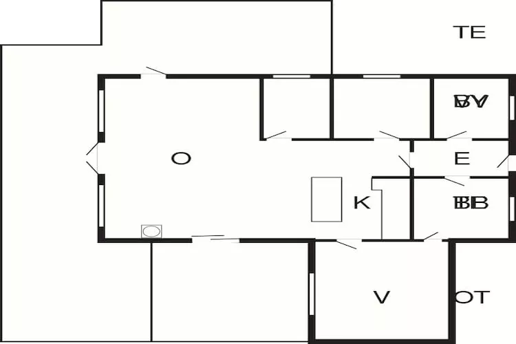 8 person holiday home in Karrebæksminde-By Traum-Floor plan