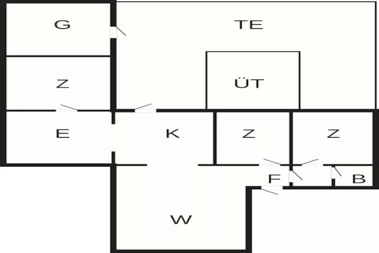 Maison de vacances pour 6 a Vesløs-By Traum-Plan