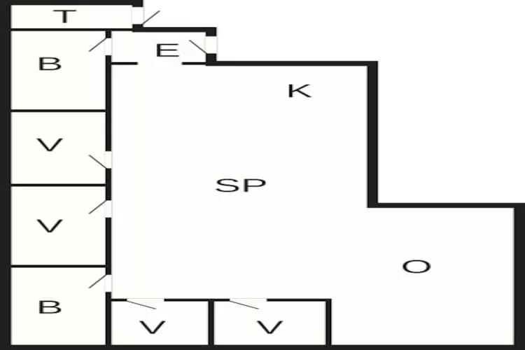 9 person holiday home in Hirtshals-Floor plan
