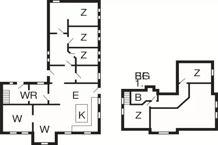 12 person holiday home in Sønder Omme-By Traum-Floor plan