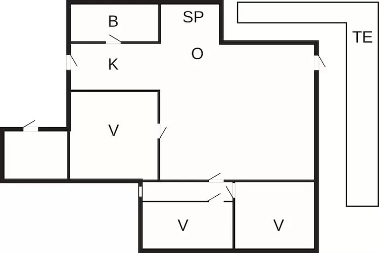Maison de vacances pour 5 a Gilleleje-By Traum-Plan
