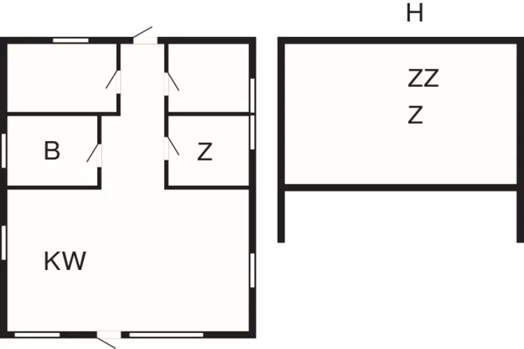 8 person holiday home in Jelsa-By Traum-Floor plan