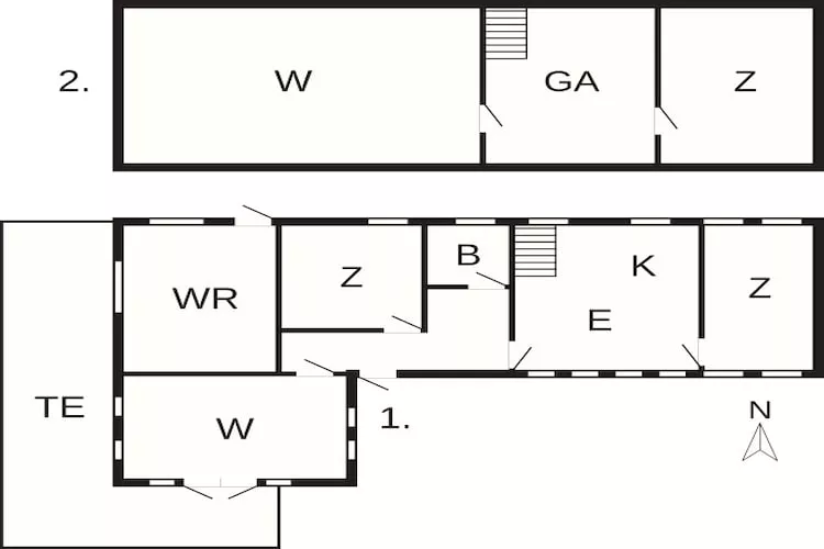 8 Personen Ferienhaus in Nexø-By Traum-Grundriss