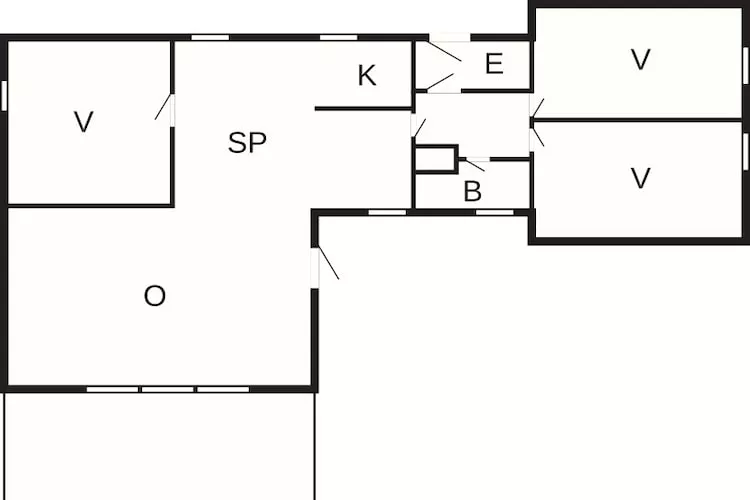 Maison de vacances pour 6 a Vesløs-By Traum-Plan