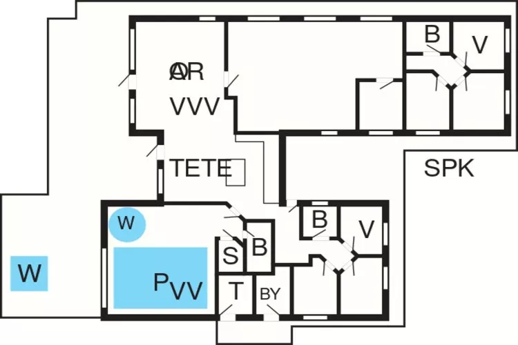 18 Personen Ferienhaus in Ålbæk-Grundriss
