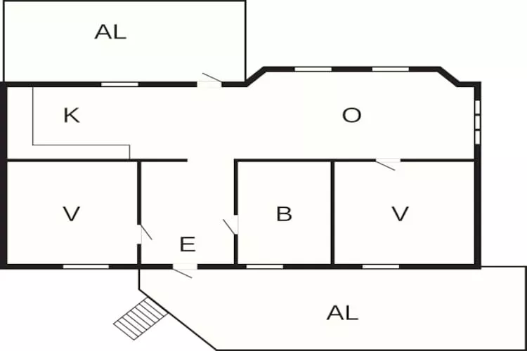 5 Personen Ferienhaus in Bullaren-By Traum-Grundriss